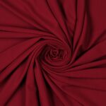 Tessuto Jersey Pesante Solto - Rosso Rubino - Mezzo Metro