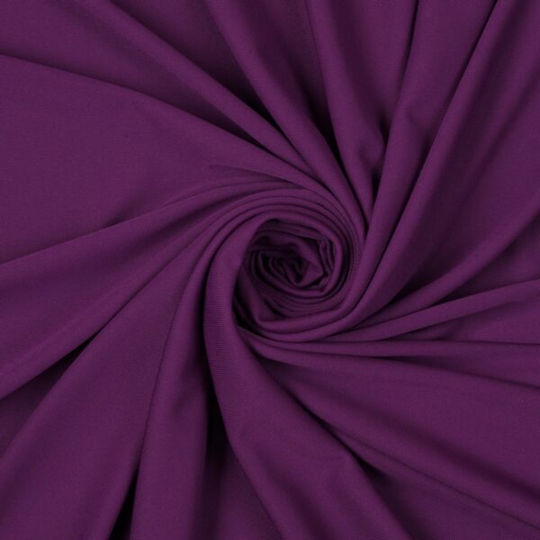 Tessuto Jersey Pesante Solto - Imperial Purple - Mezzo Metro
