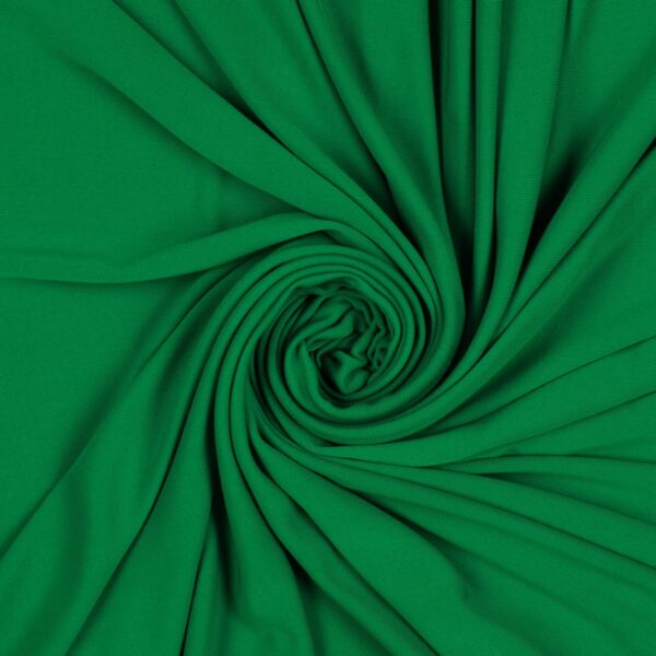 Tessuto Jersey Pesante Solto - Verde Inglese - Mezzo Metro