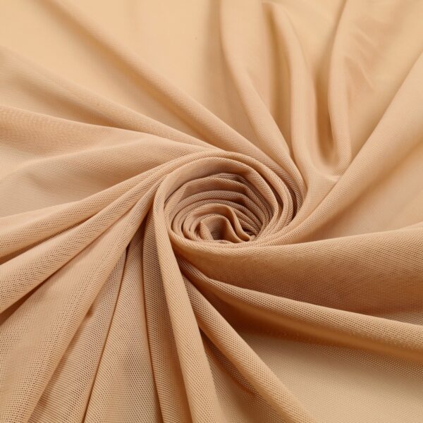 Tessuto Tulle Mesh Panciera Powernet - al Metro - Nudo