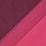 Tulle Sposa Mano Seta (Monobava) - Rosa Peony - Mezzo Metro