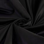 Tessuto Duchesse Regina Tabo Fissa - al Metro - Nero