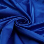 Tessuto Duchesse Regina Tabo Fissa - al Metro - Blu Royal