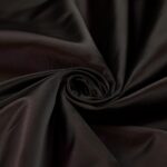 Tessuto Duchesse Regina Tabo Fissa - al Metro - Nero Riflesso Rosa