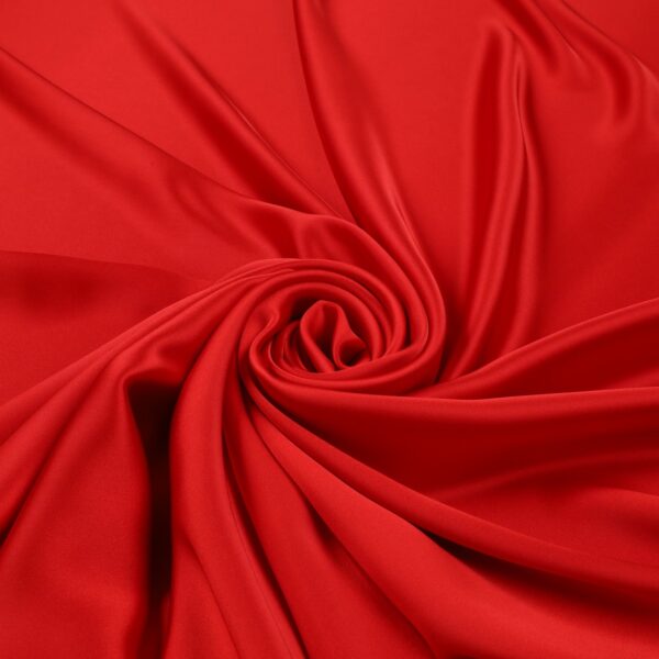 Tessuto Cady Narciso Silk Touch - al Metro - Rosso