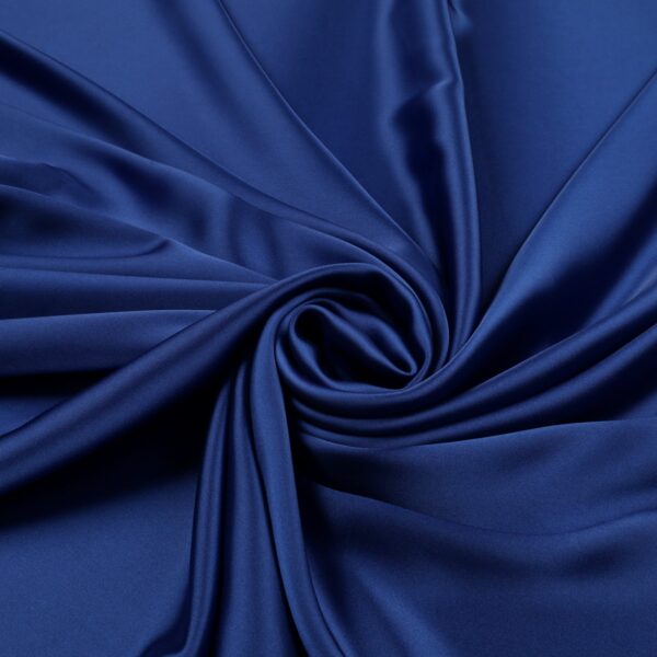 Tessuto Cady Narciso Silk Touch - al Metro - Blu Royal
