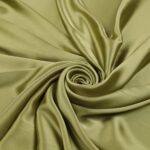 Tessuto Cady Narciso Silk Touch - al Metro - Verde Muschio