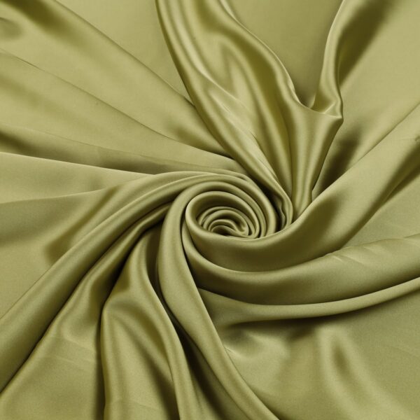 Tessuto Cady Narciso Silk Touch - al Metro - Verde Muschio