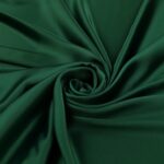 Tessuto Cady Narciso Silk Touch - al Metro - Verde Scuro