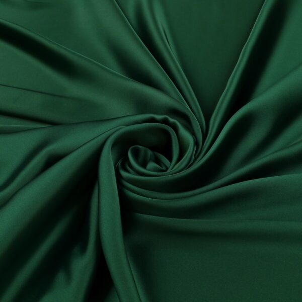 Tessuto Cady Narciso Silk Touch - al Metro - Verde Scuro