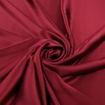 Tessuto Cady Narciso Silk Touch - al Metro - Rosso India