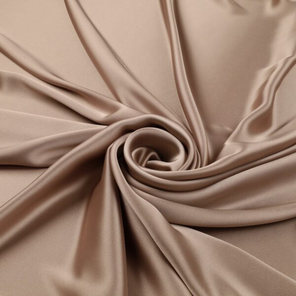 Tessuto Cady Narciso Silk Touch - al Metro - Tortora Rosato