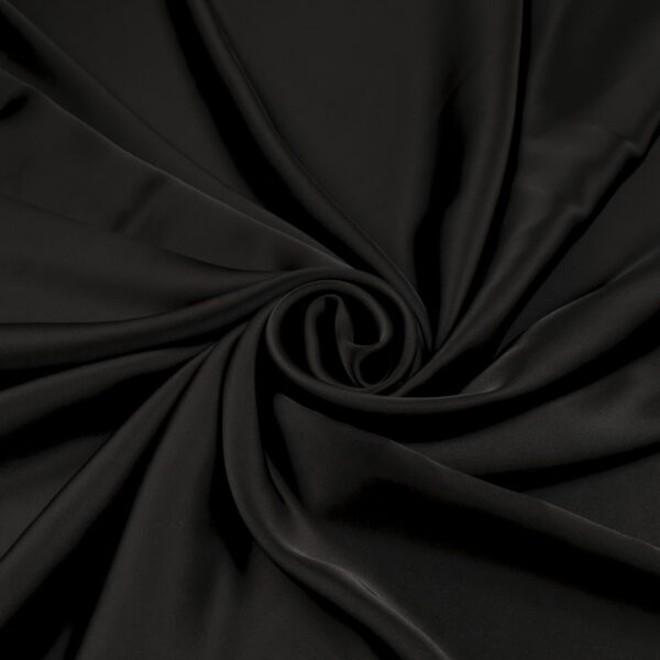 Tessuto Cady Narciso Silk Touch - al Metro - Nero