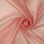 Tessuto Organza Brillè - al Metro - Rosa Antico