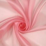 Tessuto Organza Brillè - al Metro - Rosa Forte