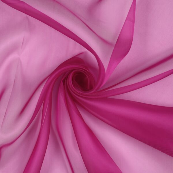 Tessuto Organza Brillè - al Metro - Fucsia - Mezzo Metro