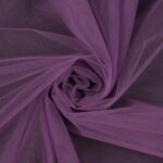Tulle Sposa Mano Seta (Monobava) - Viola Melanzana