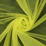 Tulle Sposa Mano Seta (Monobava) - Lime