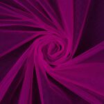 Tulle Sposa Mano Seta (Monobava) - Magenta