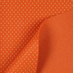 Feltro Modellabile 3mm Doppia Faccia Cuoricino/Punto Spillo - al Metro - Arancio