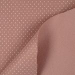 Feltro Modellabile 3mm Doppia Faccia Cuoricino/Punto Spillo - al Metro - Salmone