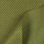 Feltro Modellabile 3mm Doppia Faccia Cuoricino/Punto Spillo - al Metro - Verde Muschio Melange