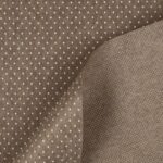 Feltro Modellabile 3mm Doppia Faccia Cuoricino/Punto Spillo - al Metro - Tortora Melange