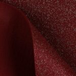 Feltro Modellabile 3mm Glitter Argento - al Metro - Bordeaux
