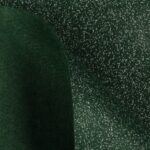 Feltro Modellabile 3mm Glitter Argento - al Metro - Verde Inglese