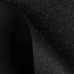 Feltro Modellabile 3mm Glitter Argento - al Metro - Nero