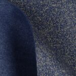 Feltro Modellabile 3mm Glitter Oro - al Metro - Blu Melange