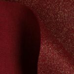 Feltro Modellabile 3mm Glitter Oro - al Metro - Bordeaux
