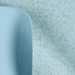 Feltro Modellabile 3mm Glitter Oro - al Metro - Celeste Chiaro