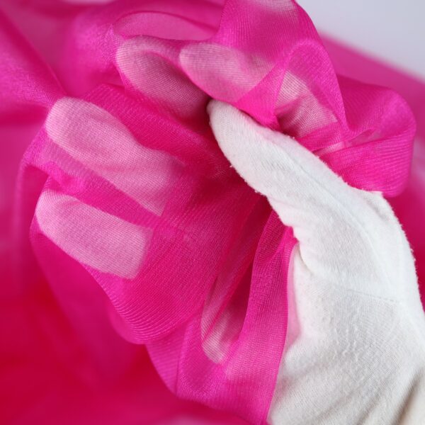 Tulle Scintilla - al Metro - Fucsia