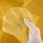 Tulle Scintilla - al Metro - Giallo