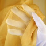 Tulle Scintilla - al Metro - Oro
