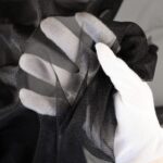 Tulle Scintilla - al Metro - Nero