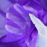 Tulle Scintilla - al Metro - Viola