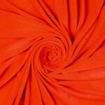 Velluto Bielastico - al Metro - Arancio Fluo