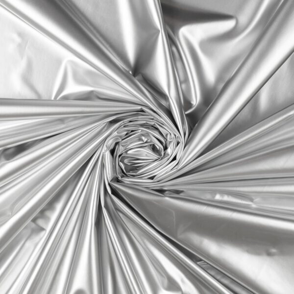 Fogli Tessuto Laccato Vernice 50x70cm - Argento