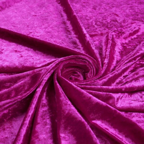 Tessuto Ciniglia - al Metro - Fucsia Scuro