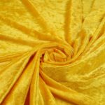 Tessuto Ciniglia - al Metro - Giallo