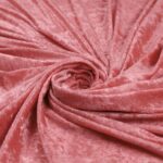 Tessuto Ciniglia - al Metro - Rosa Antico