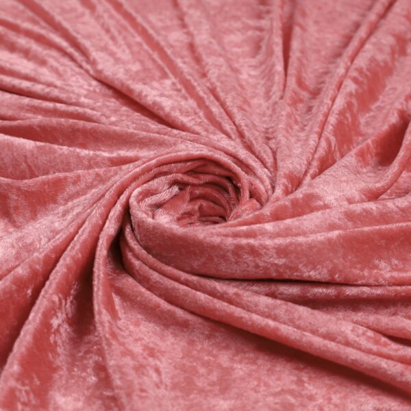 Tessuto Ciniglia - al Metro - Rosa Antico