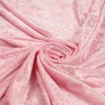 Tessuto Ciniglia - al Metro - Rosa Baby