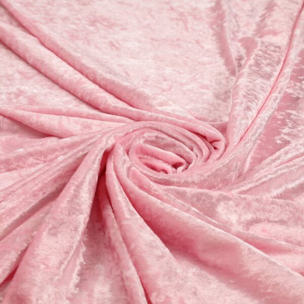 Tessuto Ciniglia - al Metro - Rosa Baby