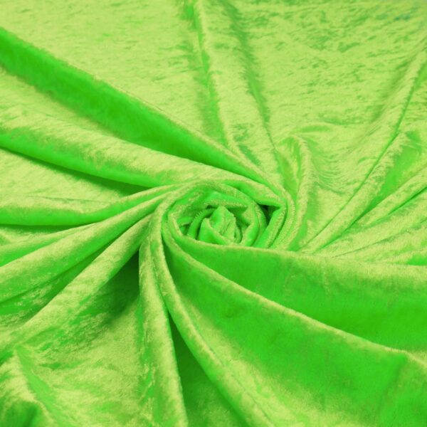 Tessuto Ciniglia - al Metro - Verde Fluo
