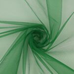 Tulle Sposa Mano Seta - Verde Smeraldo
