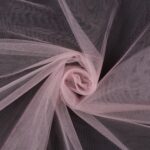 Tulle Sposa Mano Seta - Rosa Pembe