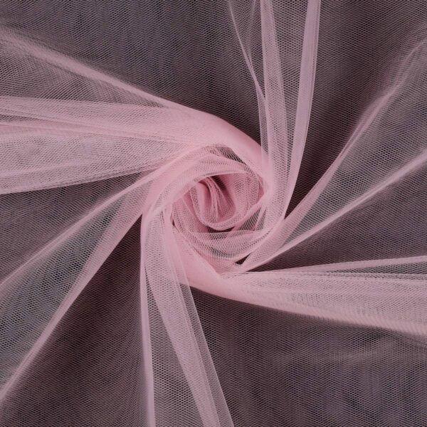 Tulle Sposa Mano Seta - Rosa Baby
